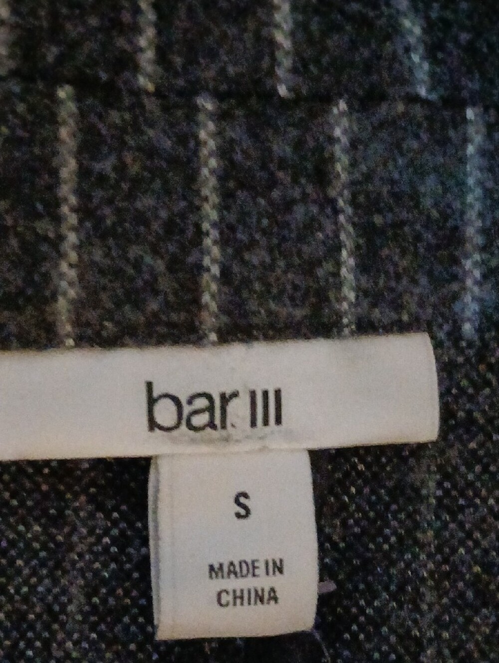 Wemons Long Pinstripe Overcoat - Black - Picture 2 of 4
